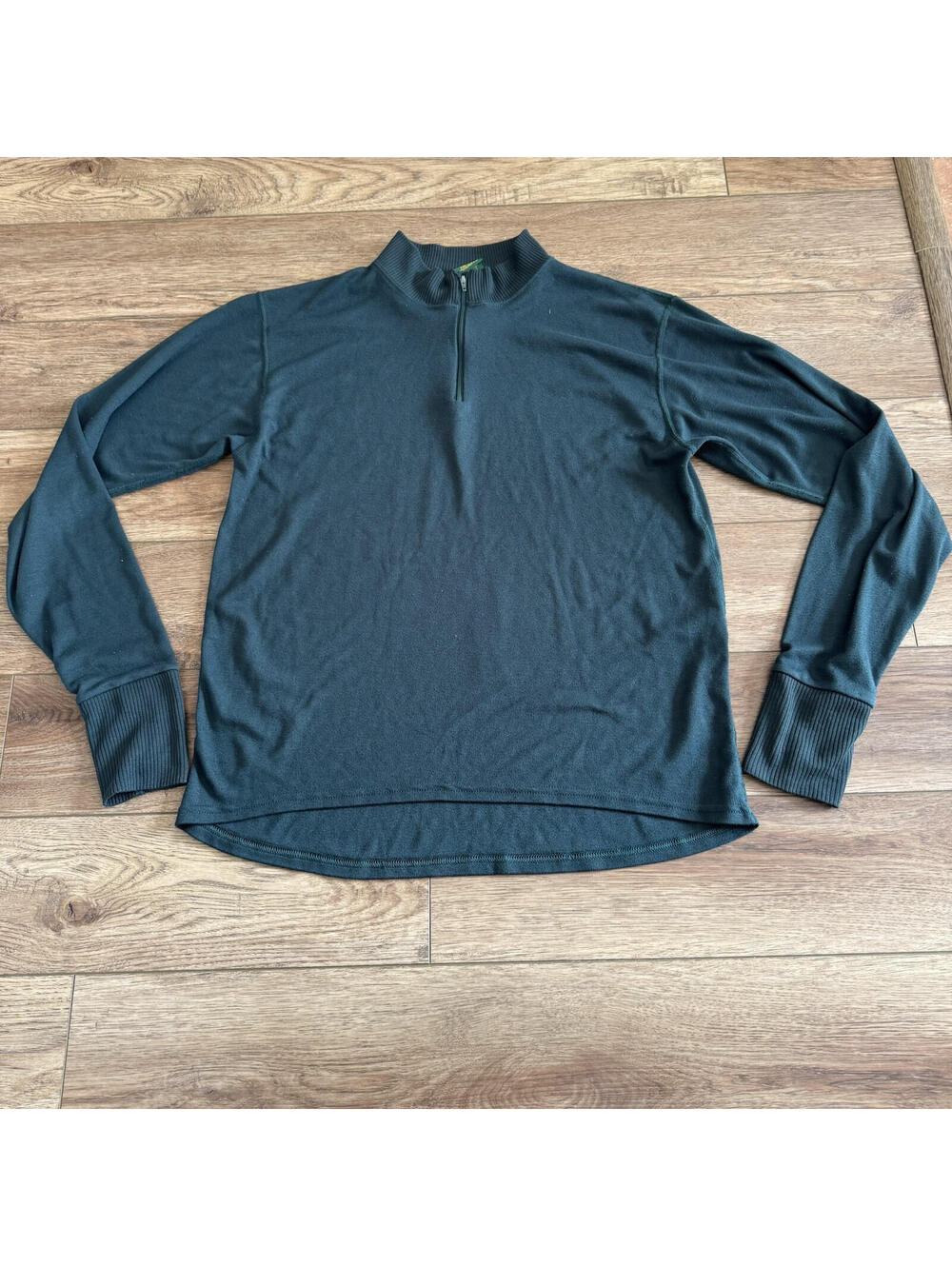 Vintage Cabela's Men's Size L 1/4 Zip Base Layer Pullover